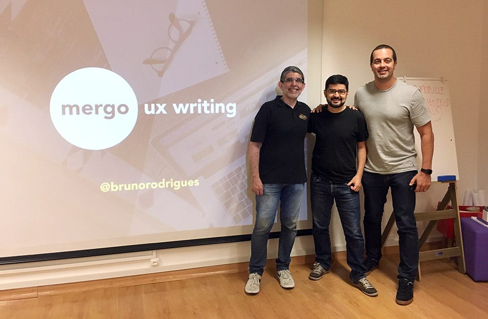 Curso de UX Writing com Bruno Rodrigues | by Josias Oliveira | Design ...