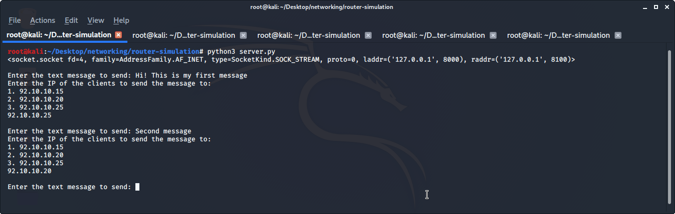 Creating a simple router simulation using Python and sockets | by ...