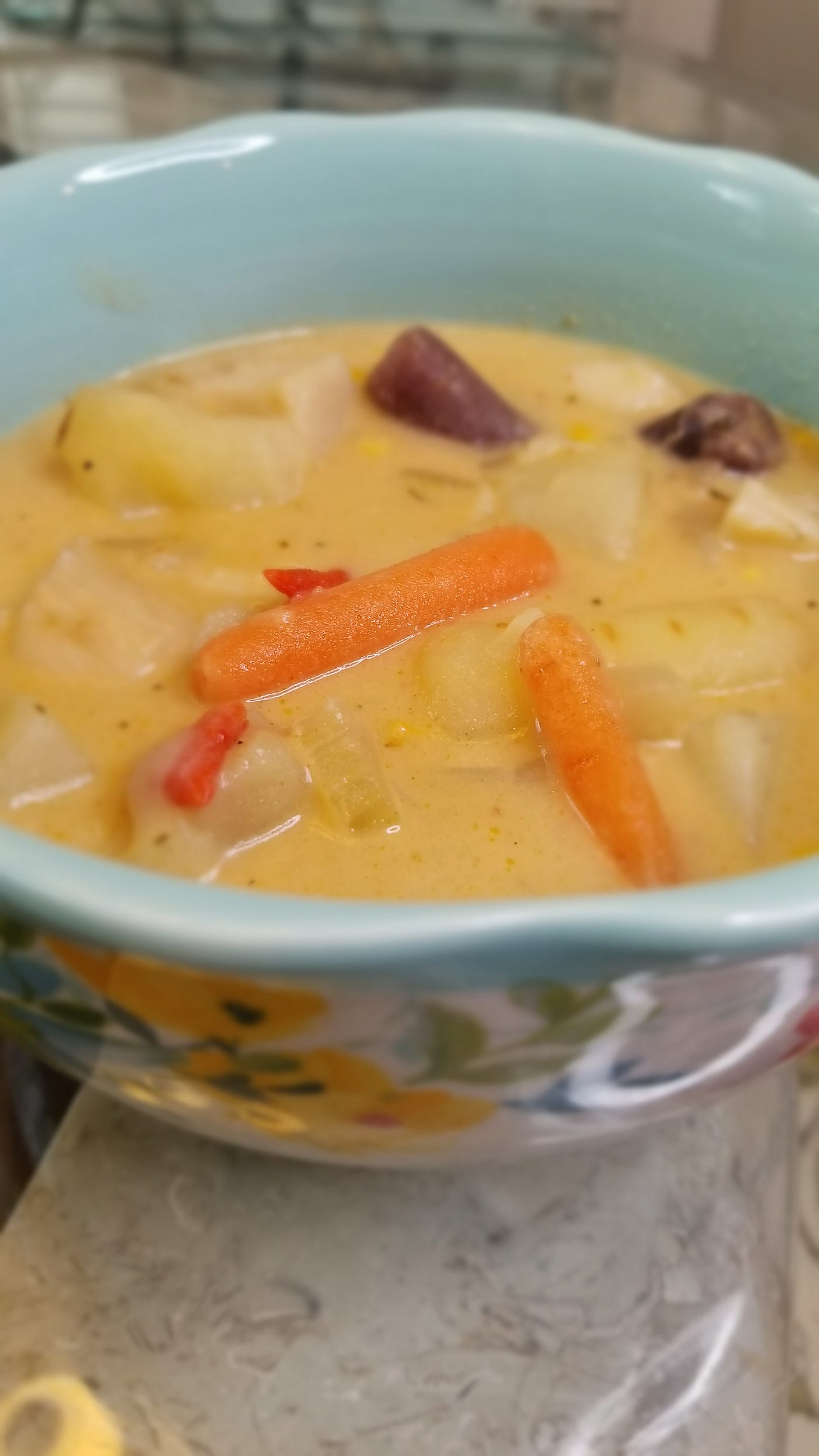 Scallop Chowder Recipe Toni Toni Kitchen Medium