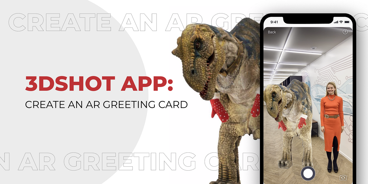 3DShot App: Create an AR Greeting Card for New Year's Eve | by Cappasity |  Cappasity Blog | Medium