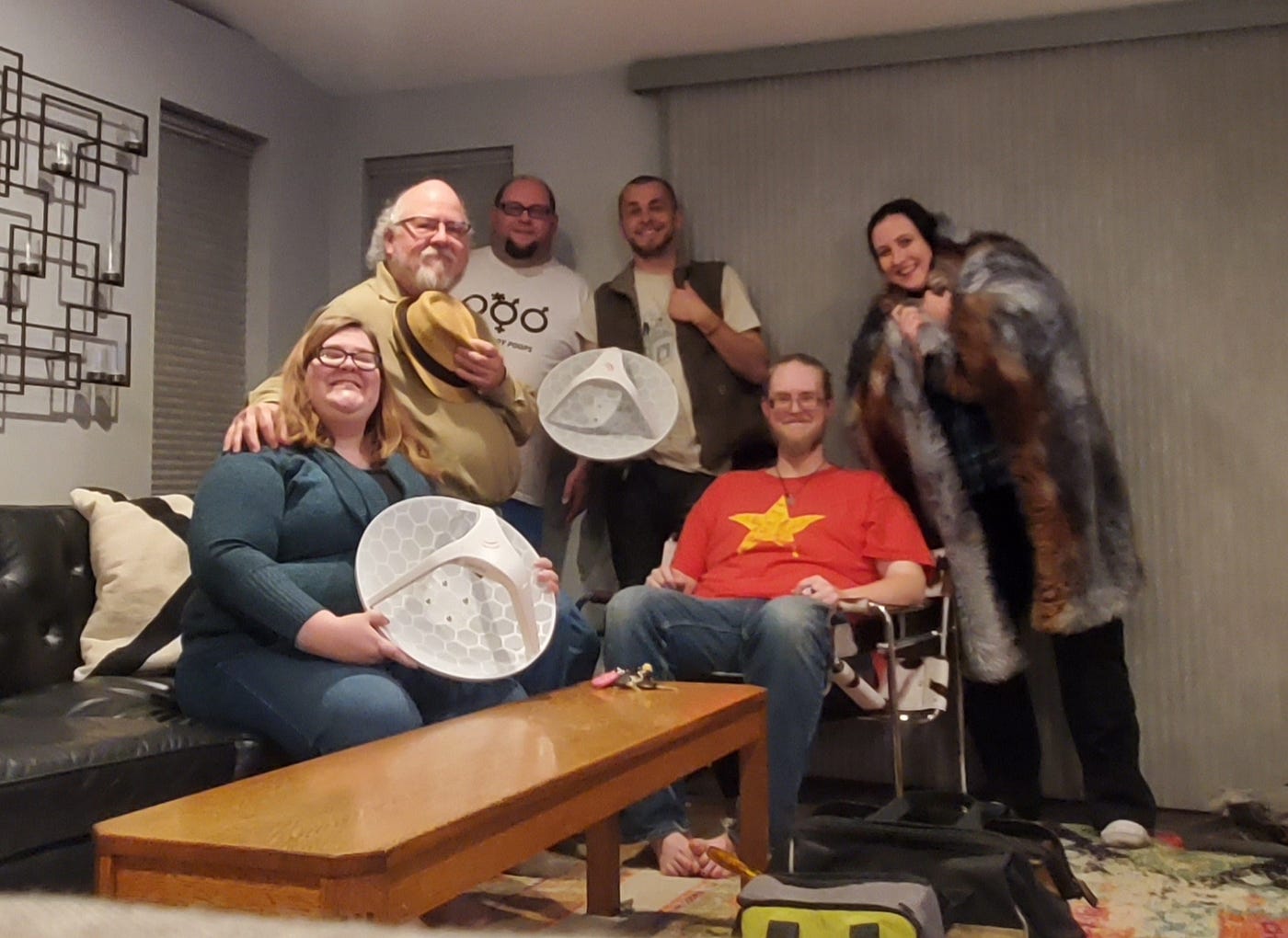 Members of TCN board, one of our installers, Sean, and the amazing team from Clatskanie, OR