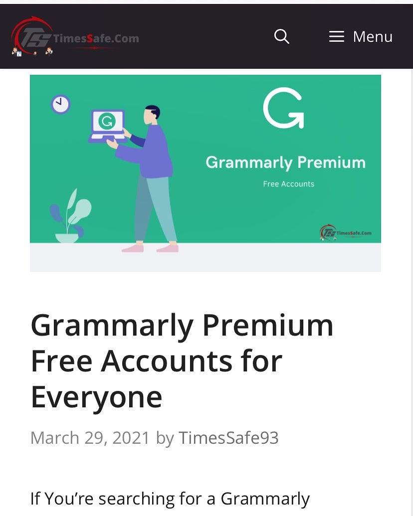 Grammarly Premium Free Accounts for Everyone’s by Medium