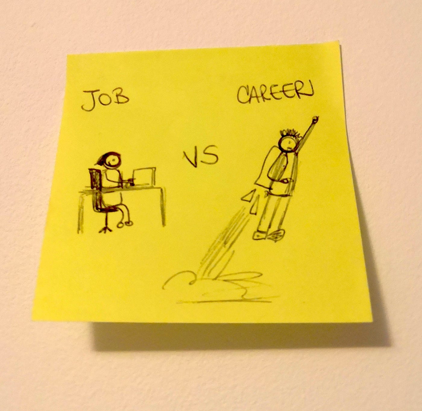 job VS career