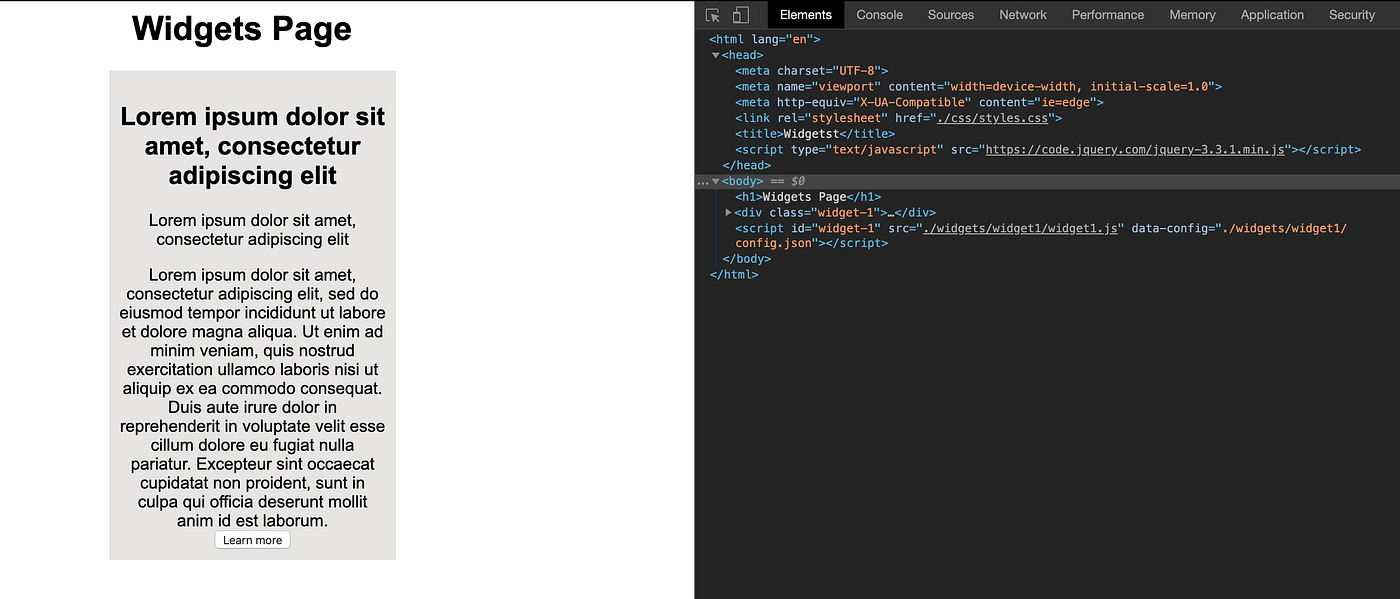 My First Real Project: Creating Widgets with Javascript, HTML and CSS —  Part 1 | by Abril Anchondo Reynaga | Medium