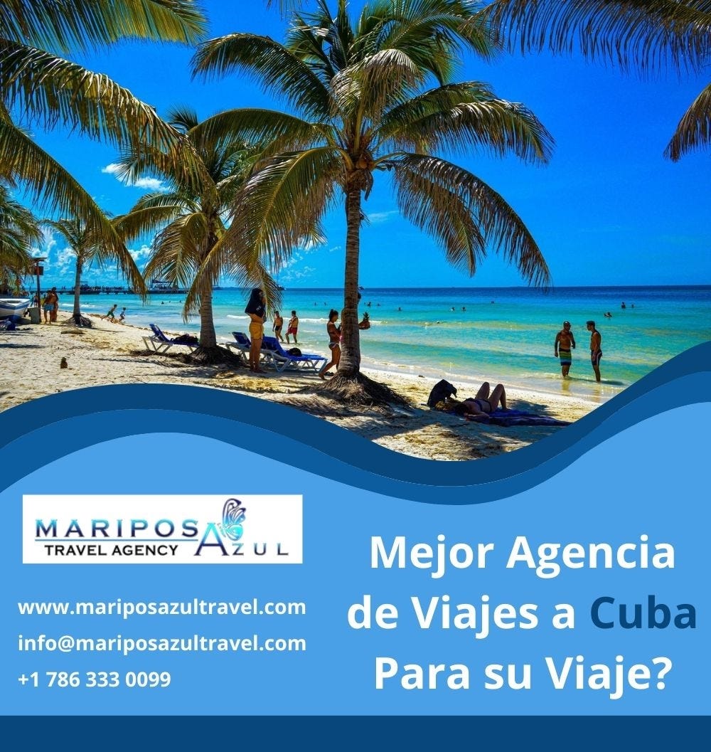 Agencia de viajes para viajes a Cuba