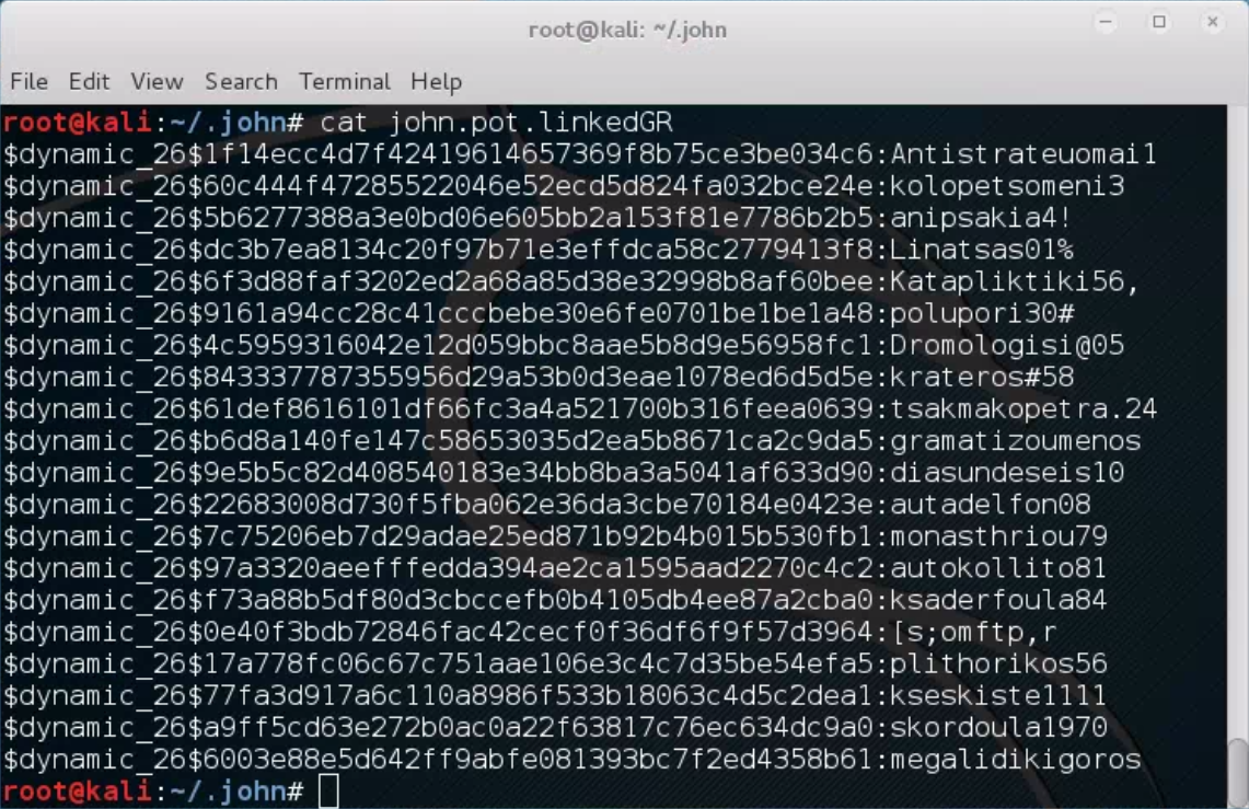 Creating a Greeklish wordlist for password cracking | by Iraklis  Mathiopoulos | Medium
