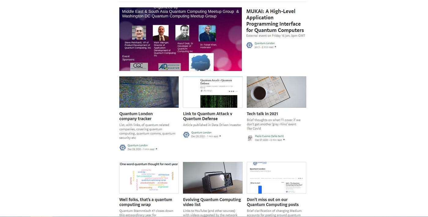 Quantum London Newsletter 3 Events News And Insight From The By Quantum London Quantum Computing Medium