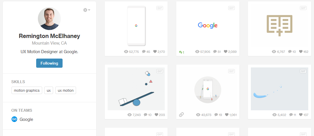 Google Design Ui Ux Design Pattern By Ekemini Mark Prototypr
