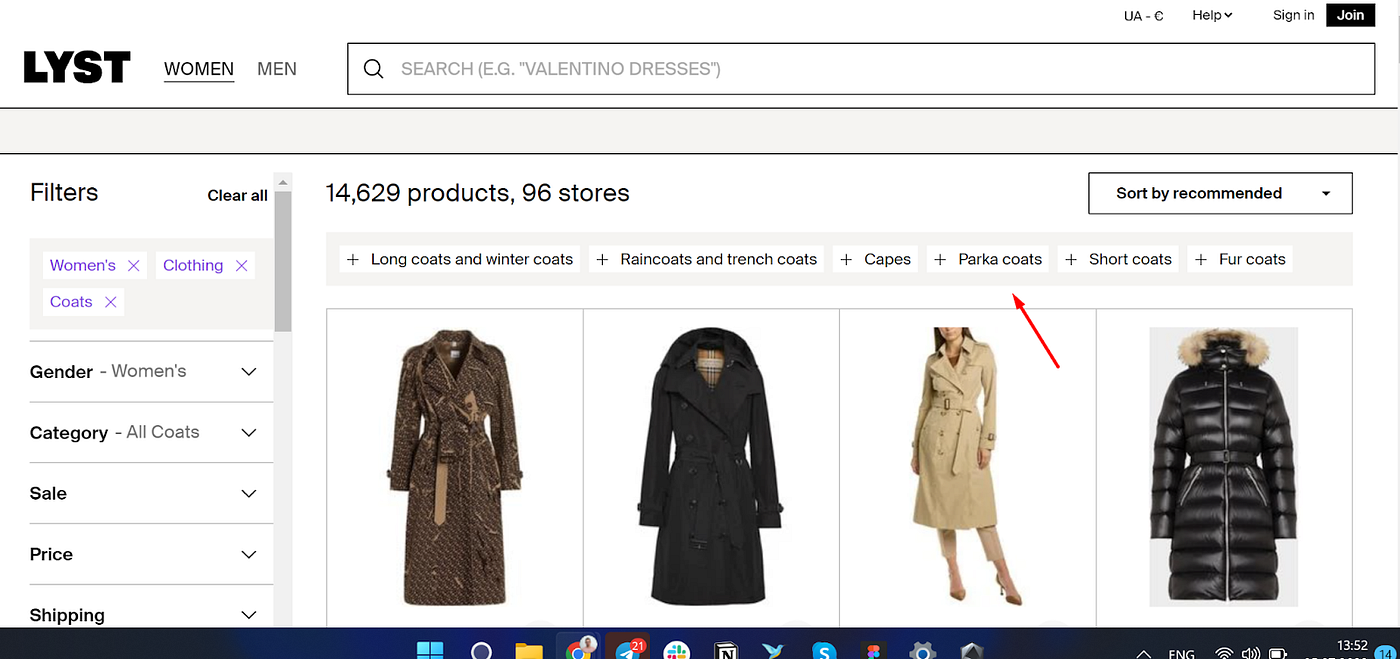 UK Fashion Retail Market Research (Multi-brand vs Mono-brand): UX/UI Best  Practices and Design Patterns | by Turumburum | Sep, 2022 | Muzli - Design  Inspiration