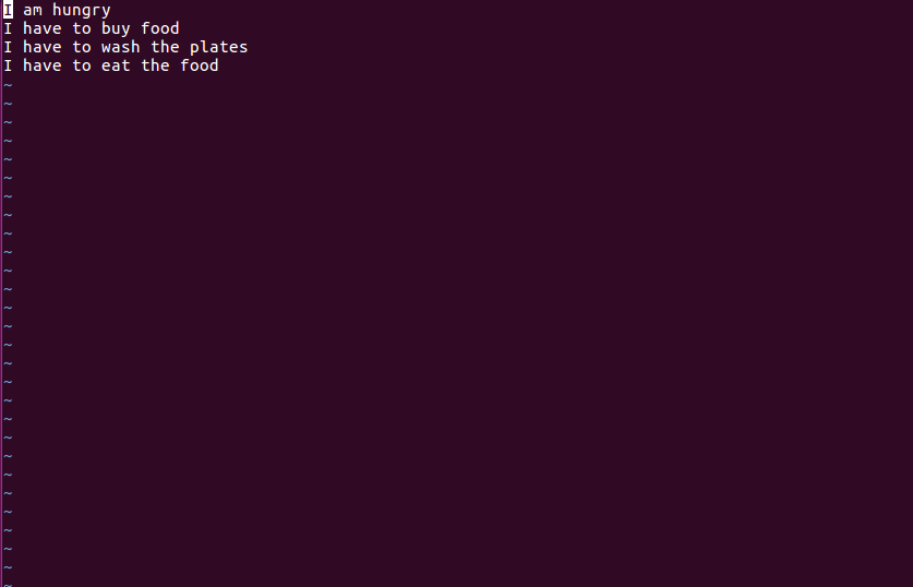 Compare files for differences. The diff command in Linux can be used