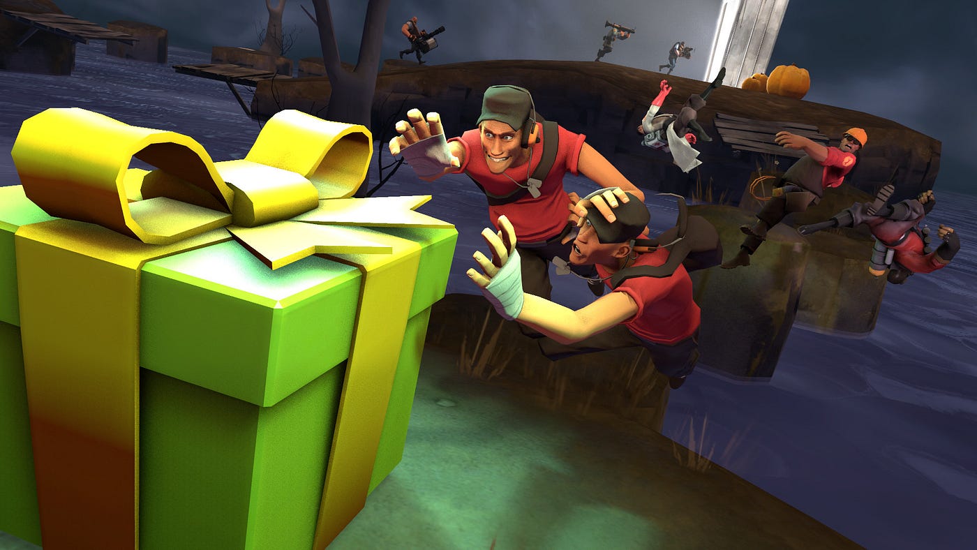 The Magic of Halloween in Team Fortress 2 by Jake Pelusi Orange and