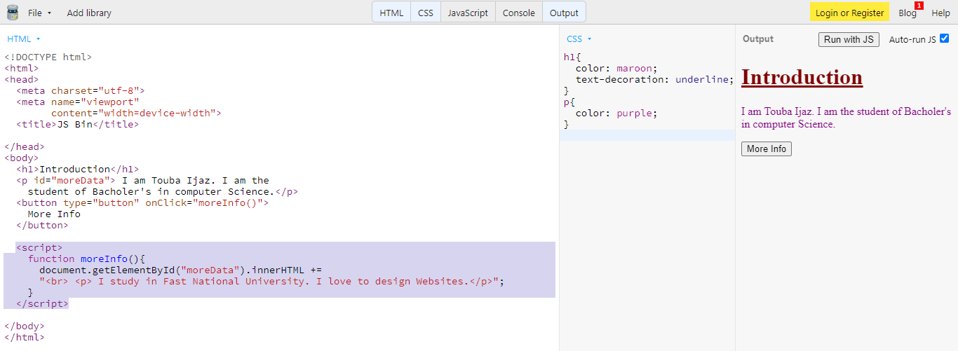 Javascript — Introduction. Jadu Fellowship Week 6 | by Touba Ijaz ...