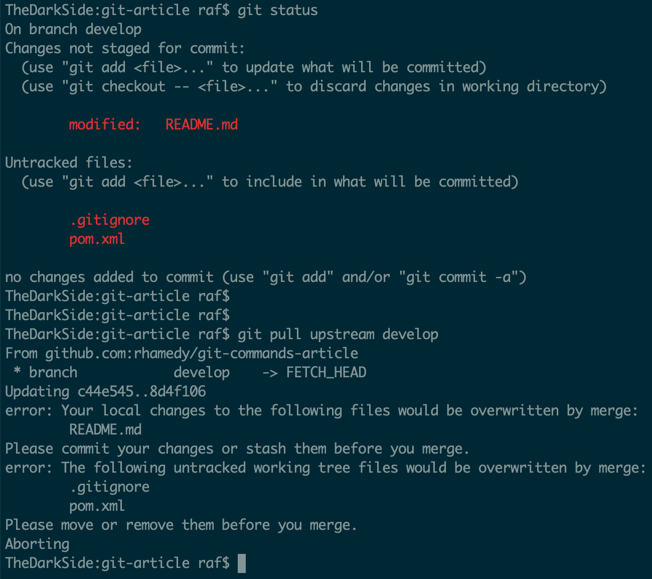 Git tutorial — A beginner's guide to most frequently used Git commands |  codeburst