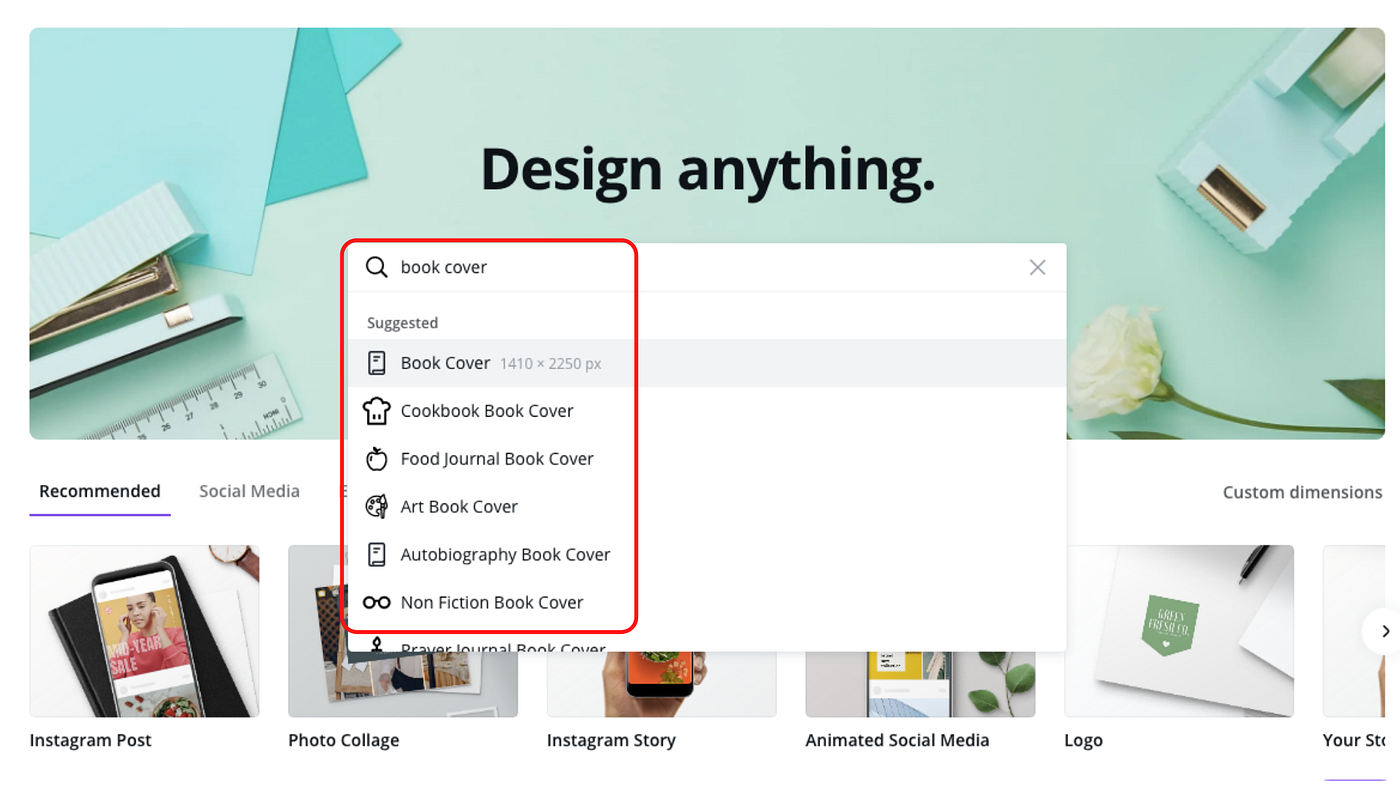 How Authors Can Use Canva To Design Their Book Covers | by preeti | Medium