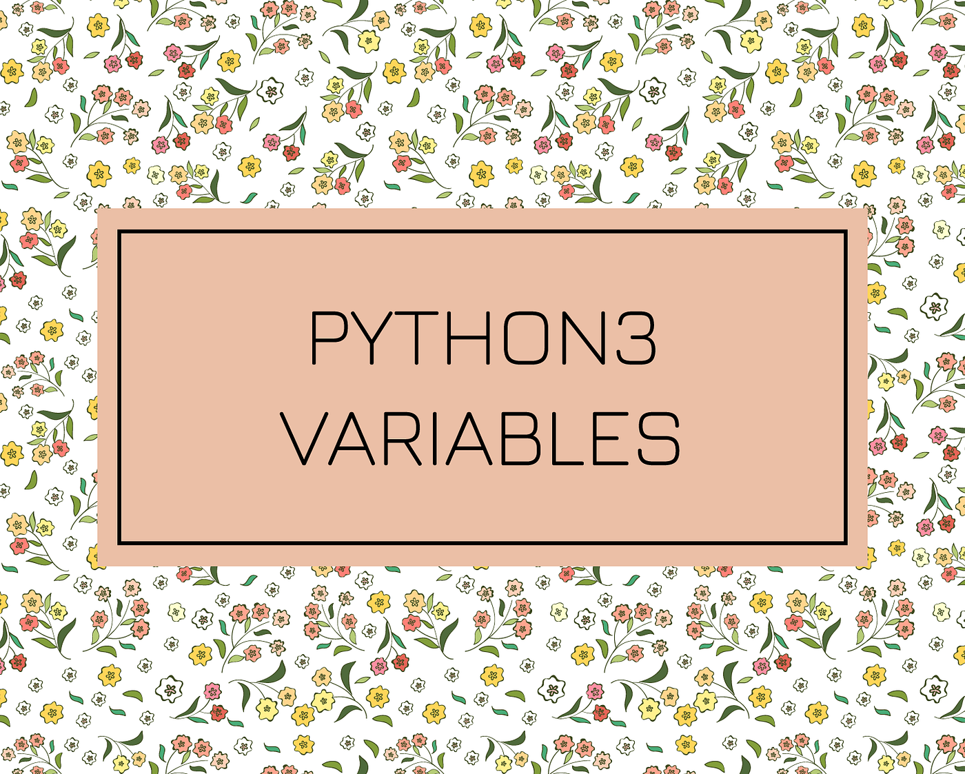 Python3 Variables. Learn about variable names and keywords… | by Fuzzy ...
