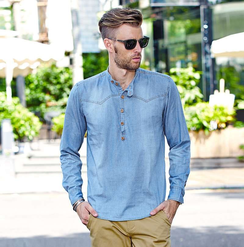Tips Agar Grandad Collar Shirt Menjadi 