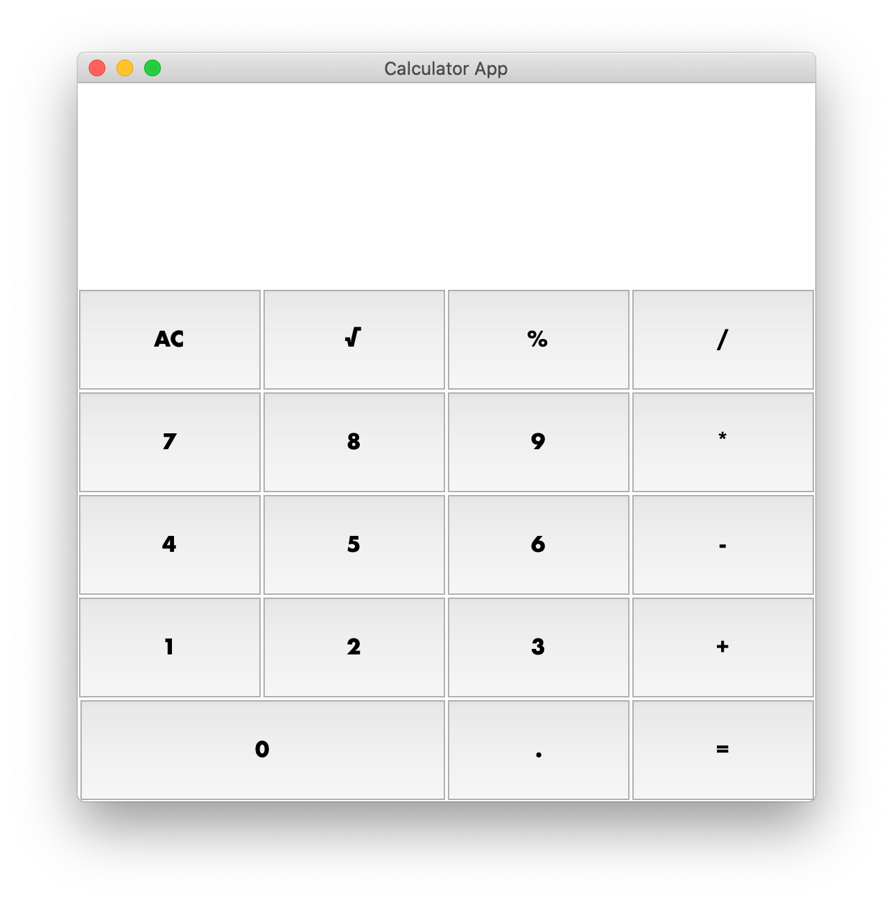 Mini Project: GUI Calculator using Python3 and tkinter | by Sai Ankit |  TheLeanProgrammer | Medium