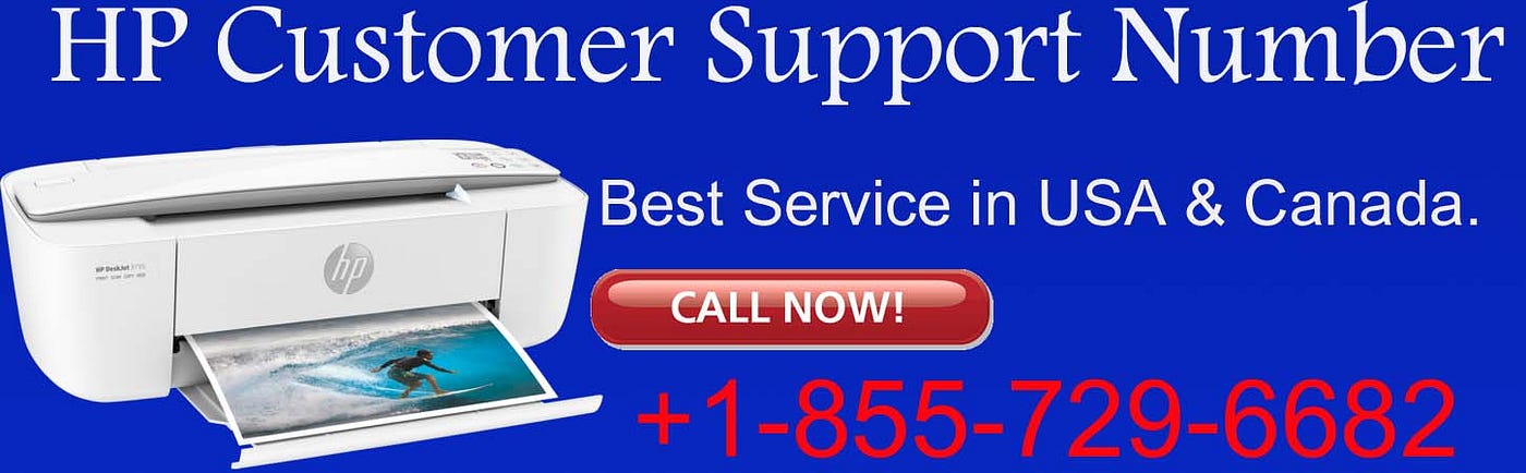 HP Printer Won't Print — HP support Number| +1–855–729–6682| | by Emily  Thomas | Medium