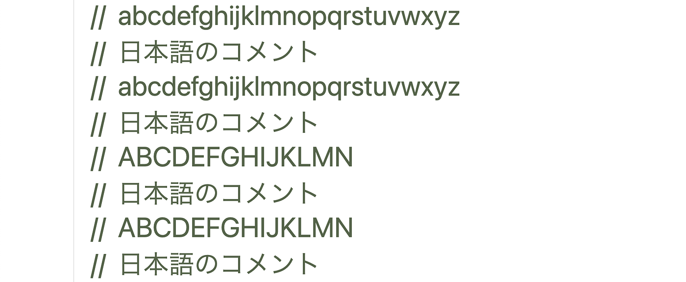 Xcodeの日本語の行高を英語と ほぼ 同じにする設定 Swift Iosコラム Medium