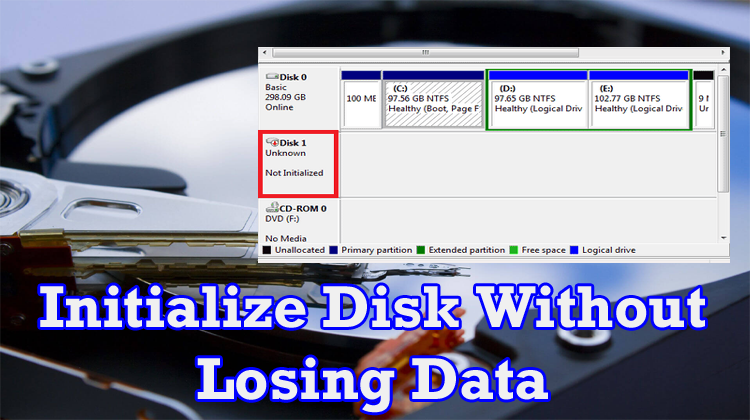 Initialize Drive Without Losing Data Daserexclusive