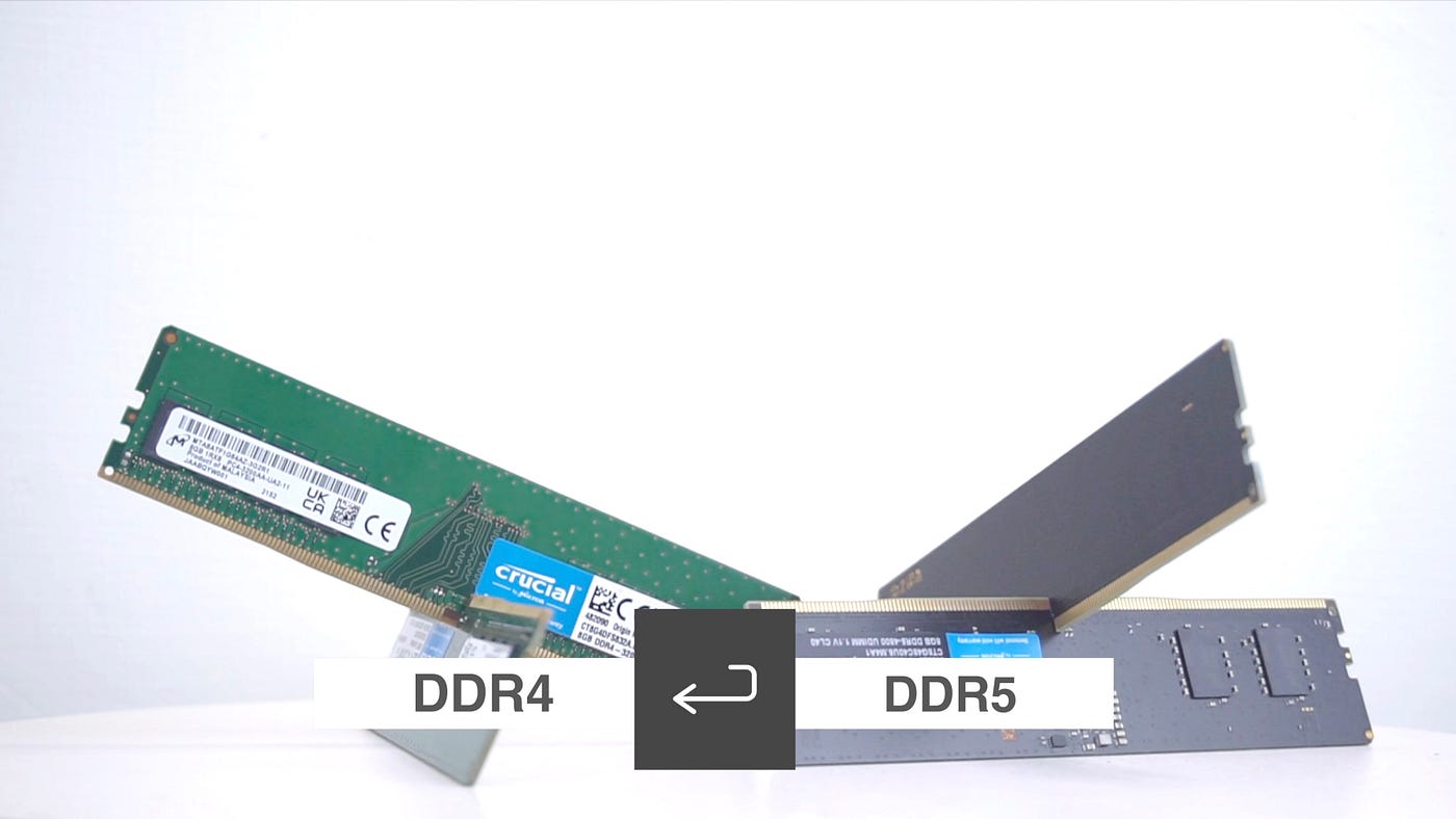 DDR5 vs DDR4 世代之戰　我該選擇誰呢？
