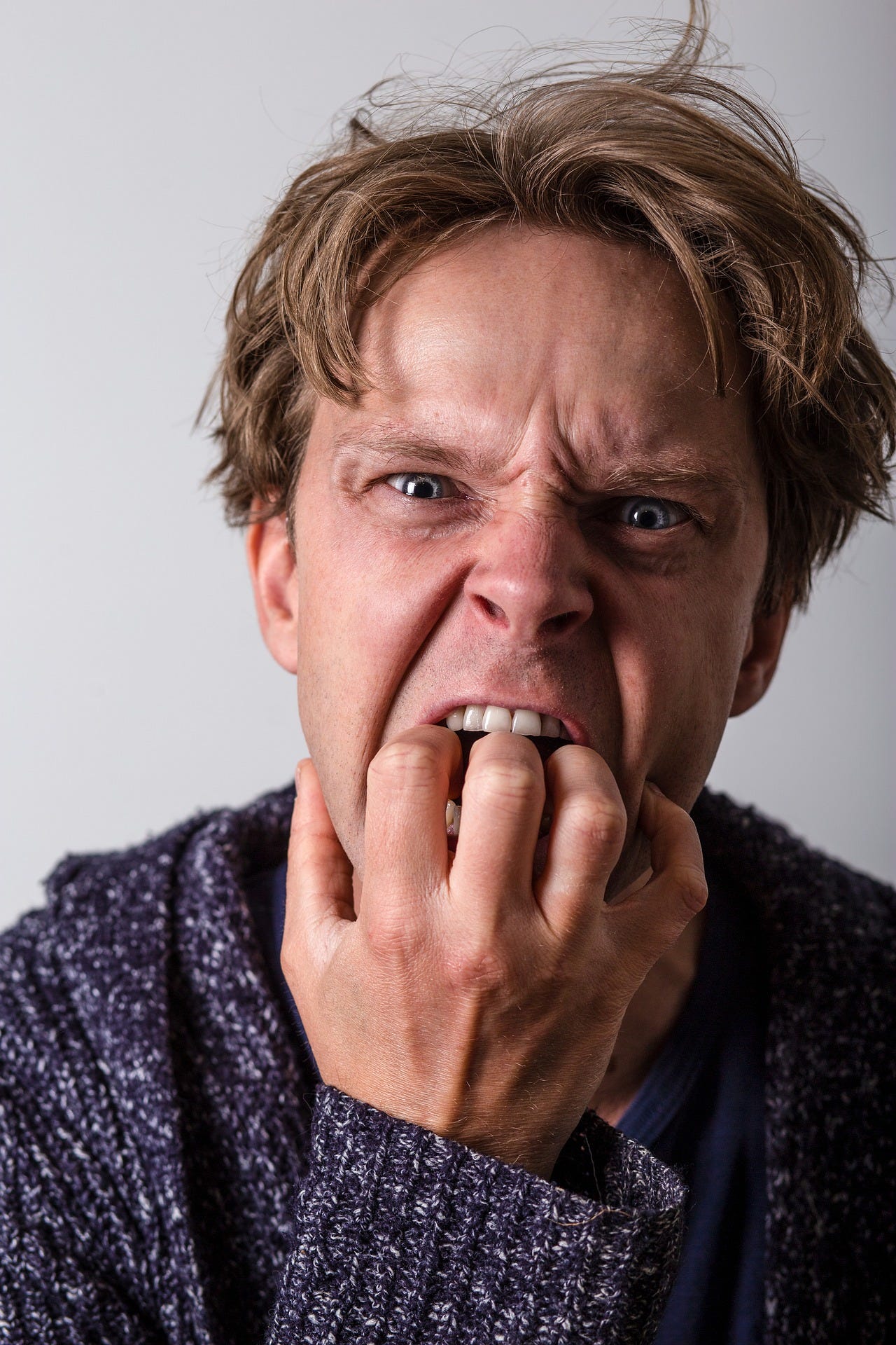 frustrated man