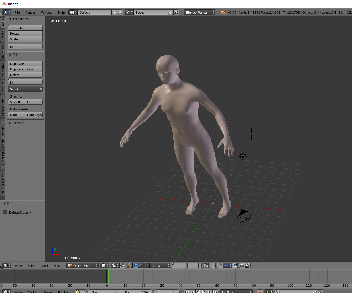 Using Makehuman With Blender Make Human Is A Great 3rd Party By Brian Mayrose Medium