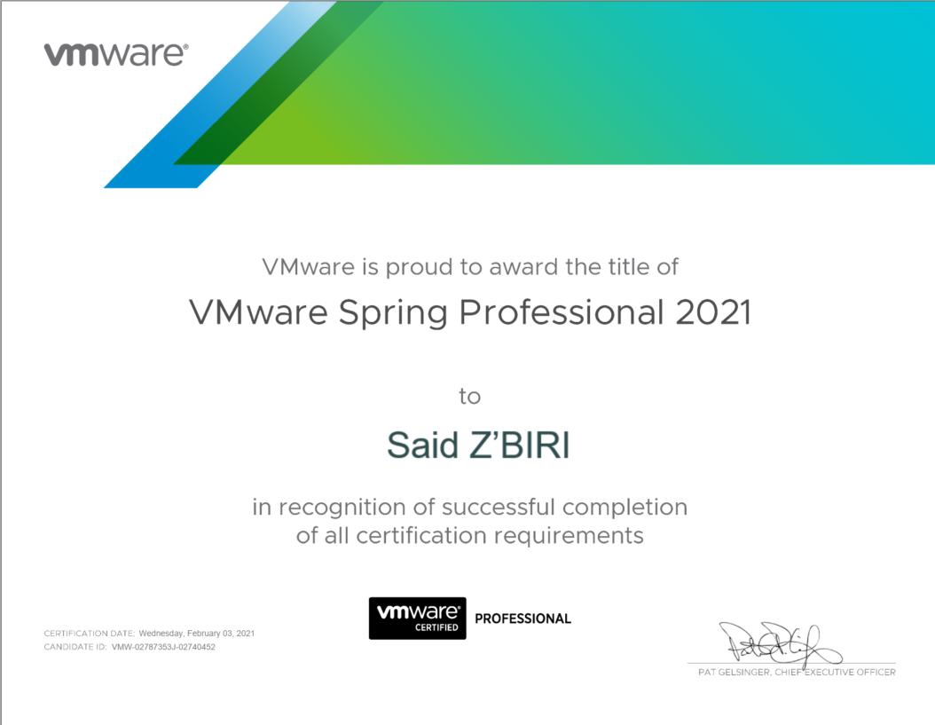 All What You Need To Know To Pass Vmware Spring Professional Certification By Said Z Biri Medium