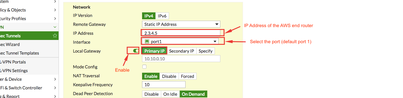 AWS VPN Setup Using Fortinet FortiGate Firewall-VM64 | By Mohamed Jawad ...