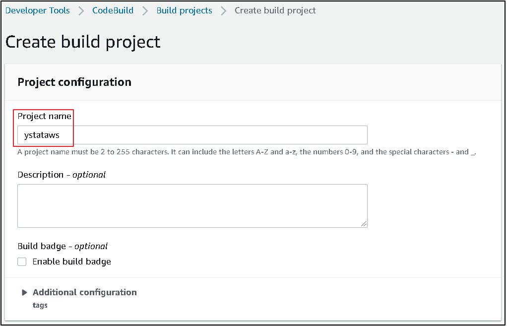 AWS CodeBuild Basic Walk Through. AWS CodeBuild is a fully managed