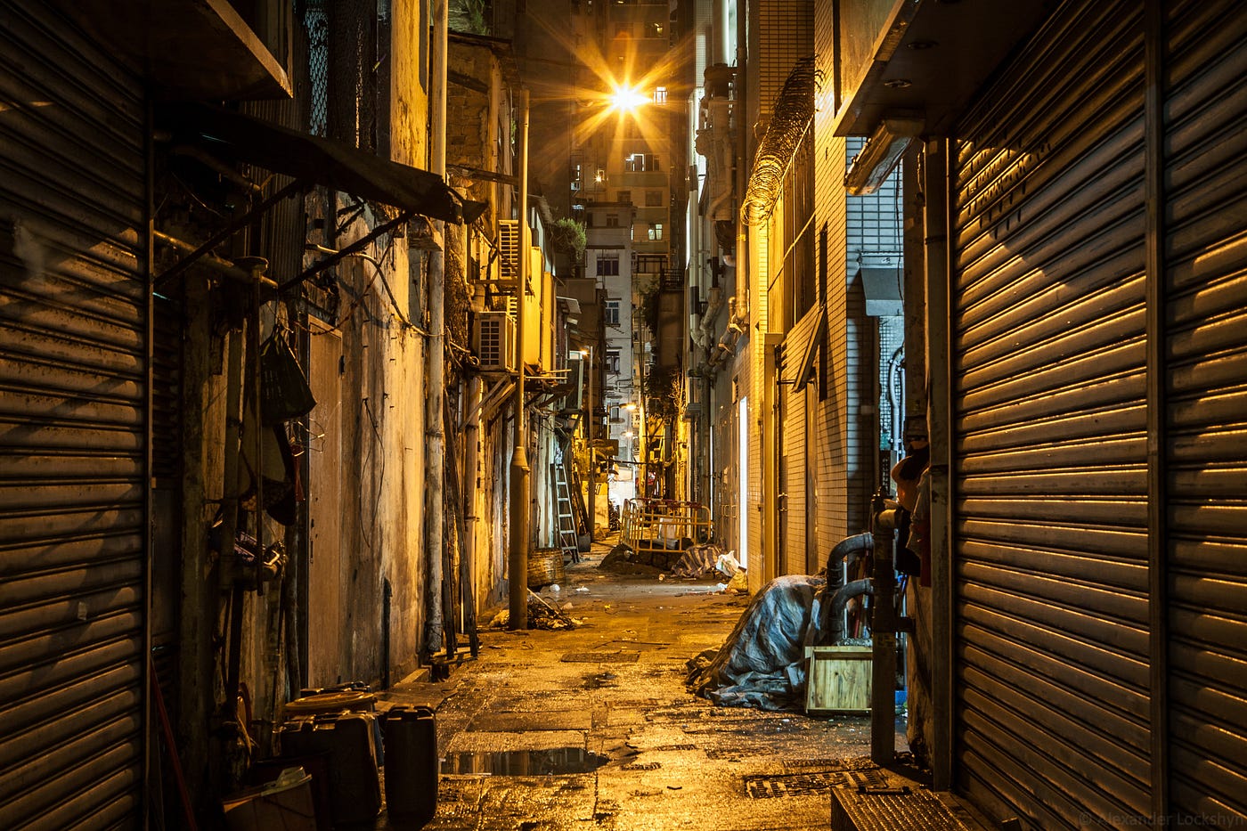 Hong Kong Alleyways Have You Ever Considered Alleyways As By Alexander Lockshyn High Tech Low Life Medium