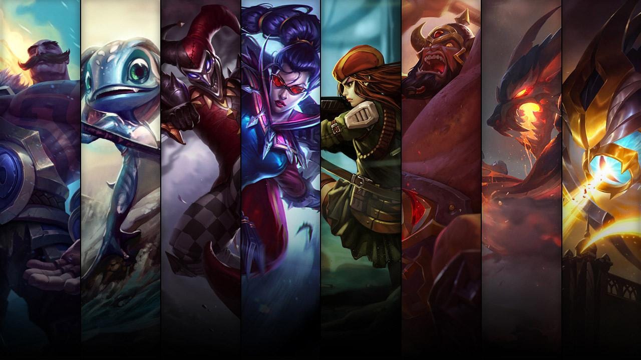 League of Legends: Champion and Skin Sales 8/8–8/11 | by Sam Lee |  Hollywood.com Esports