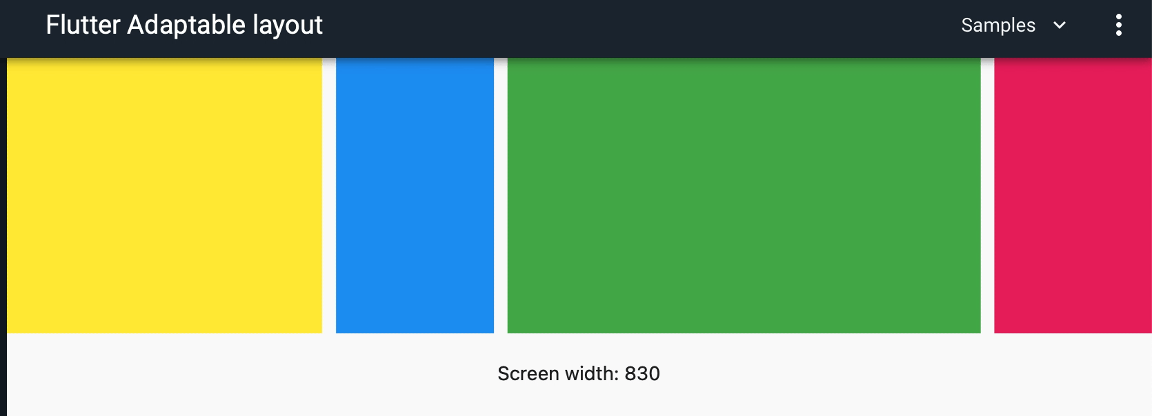 How to make an adaptable layout in Flutter? | by Paulina Szklarska |  Flutter Community | Medium
