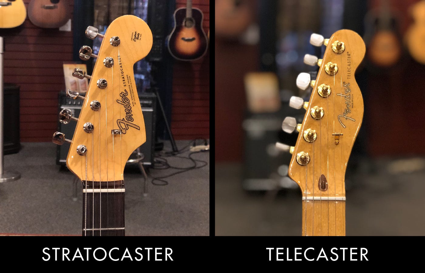 Guitar Legends Tele Vs Strat Whats The Difference By Cascio Music Medium