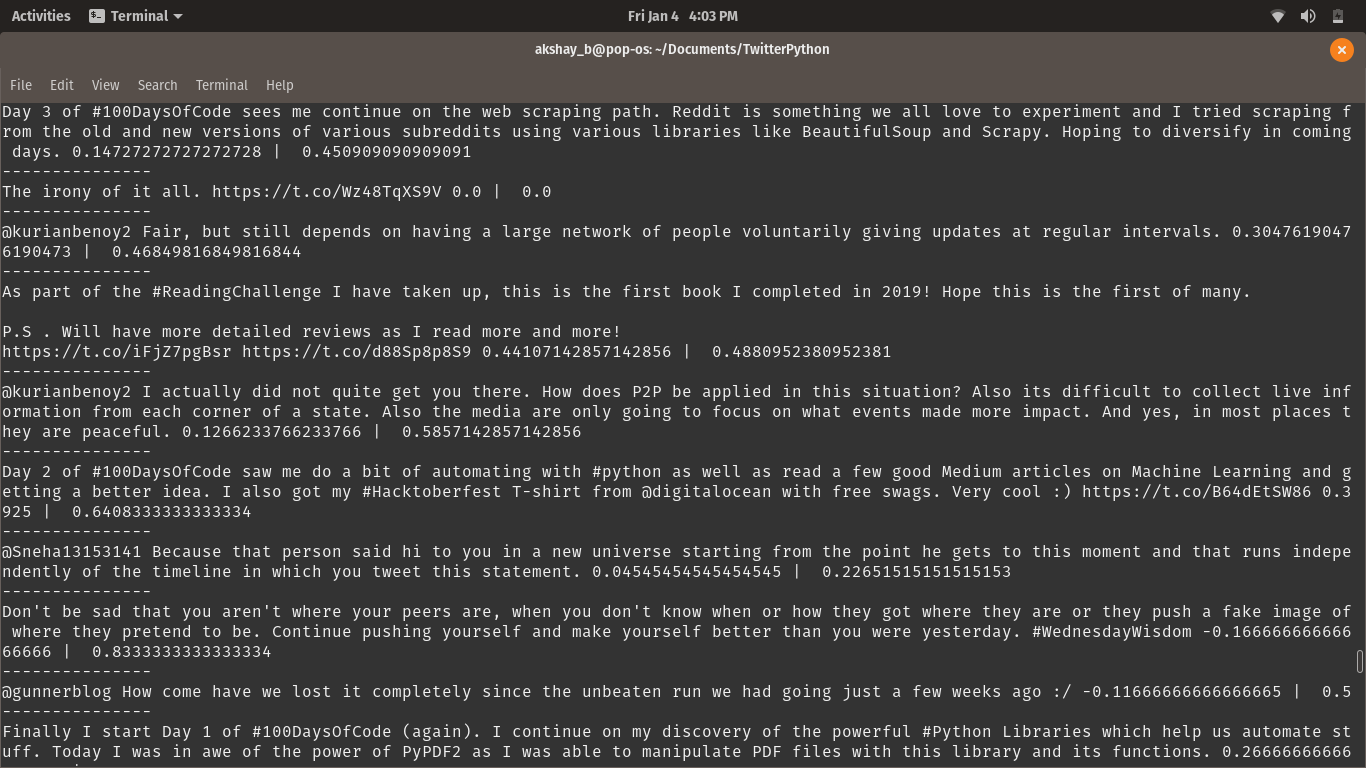 Having Fun With Your Twitter Using Python By Akshay Balakrishnan Towards Data Science Having Fun With Your Twitter Using Python By Akshay Balakrishnan Towards Data Science