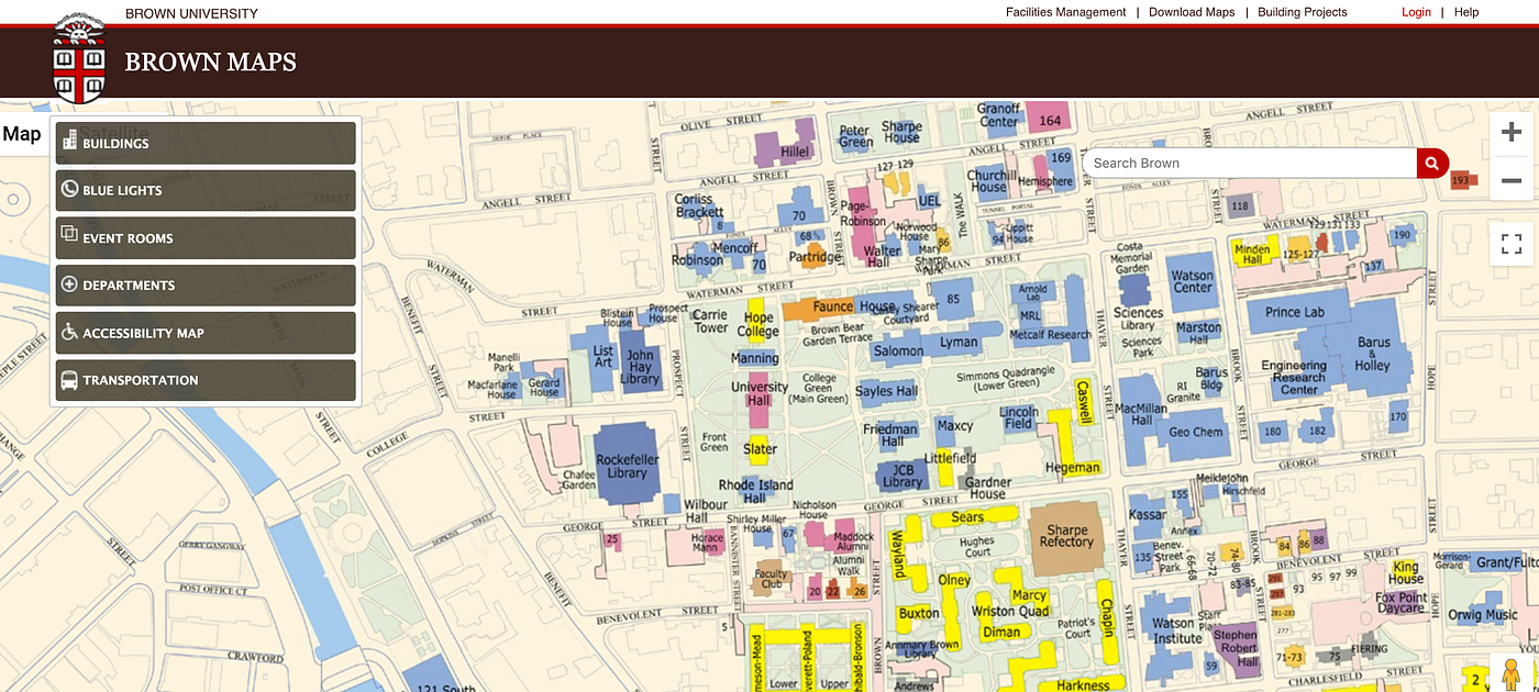 Case Study and Redesign- Brown University | by Jane Kas | Medium