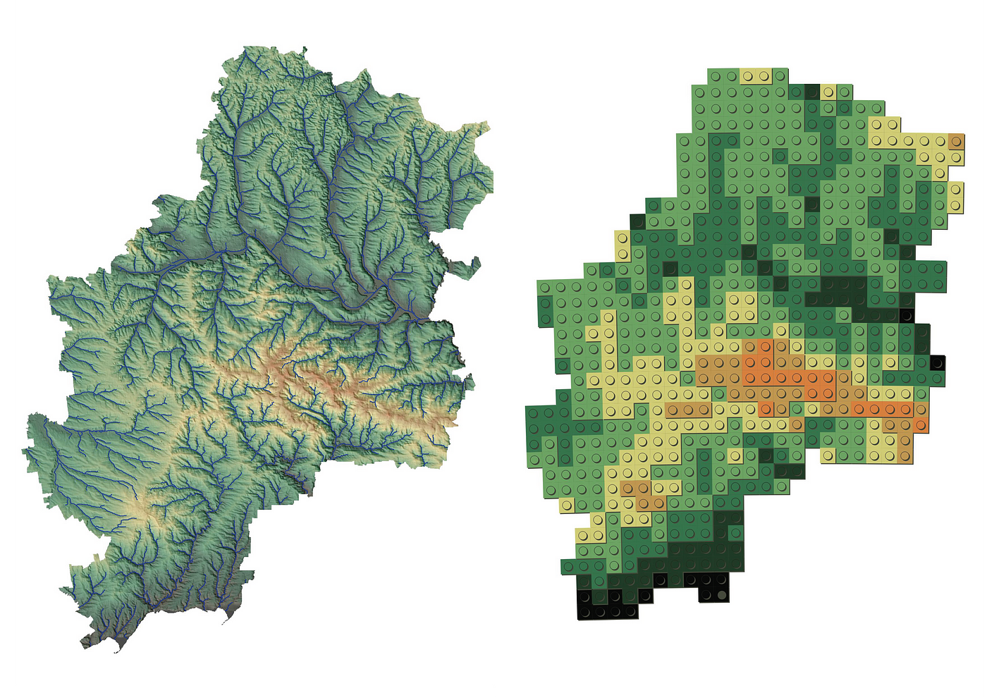 Creating A Map In Qgis How To Create Lego Map Style In Qgis | By Andriy Yaremenko | Medium