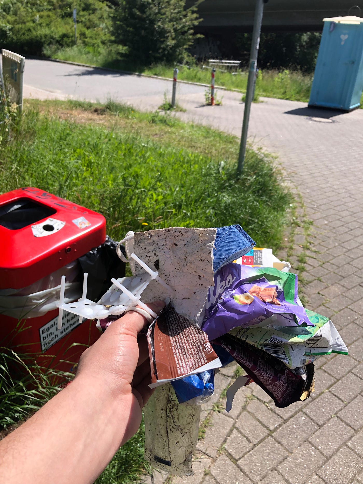 Pick up the trash. Make the world better with little… by Pavel