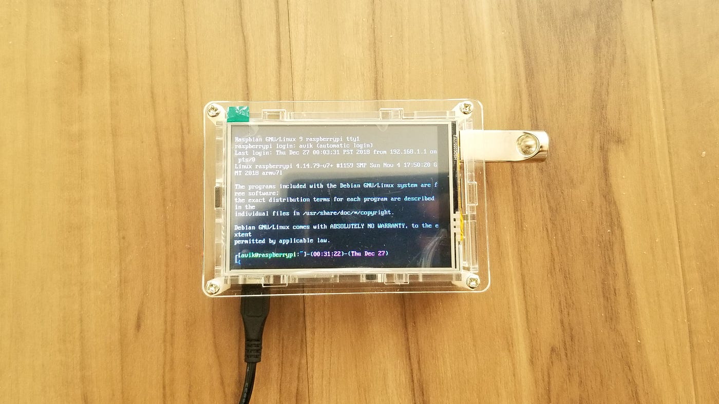 configuring raspberry pi without tft display price