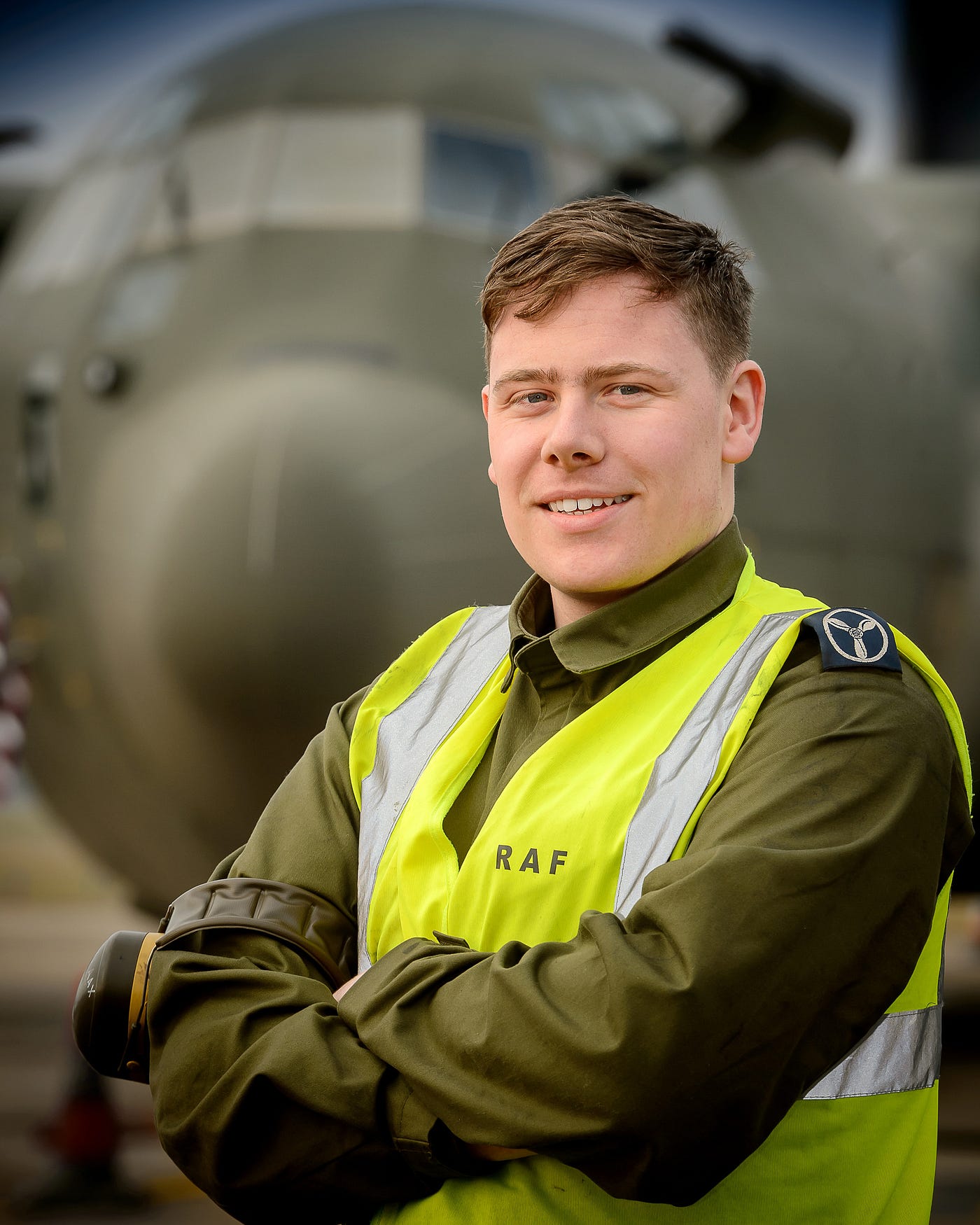 SAC(T) Stewart Barlow RAF Aircraft Technician by Ministry of Defence