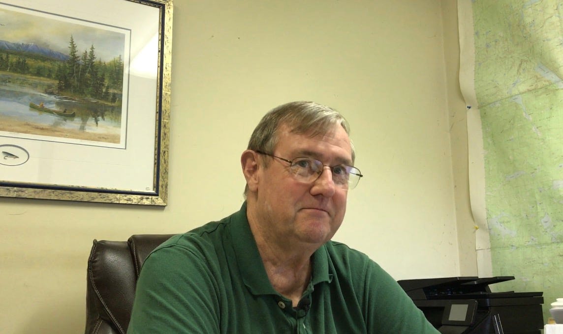 Daniel J. Corcoran, real estate agent, Millinocket, Maine by Nate