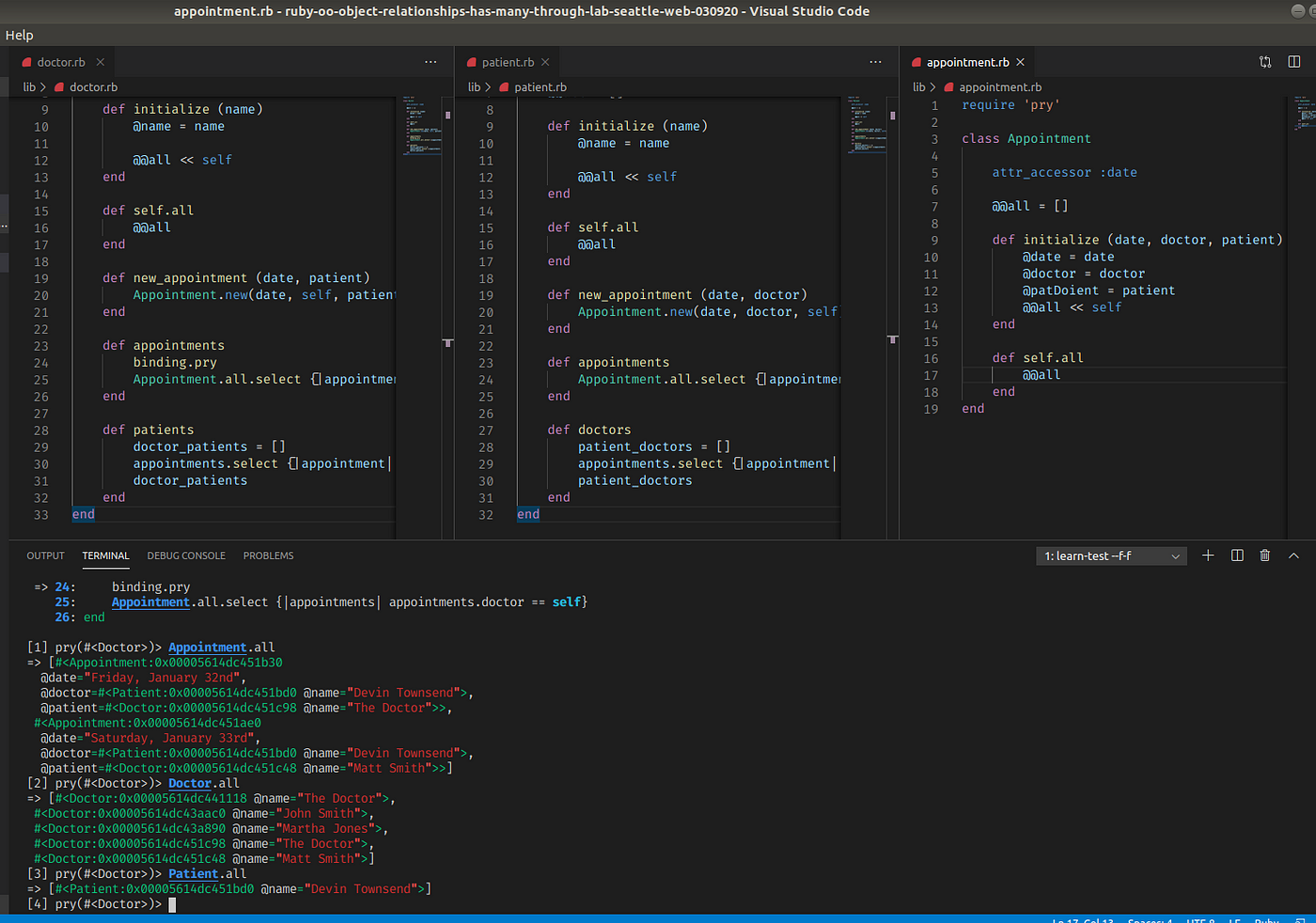 Beginning Debugging in Ruby. with binding.pry by Christine Medium