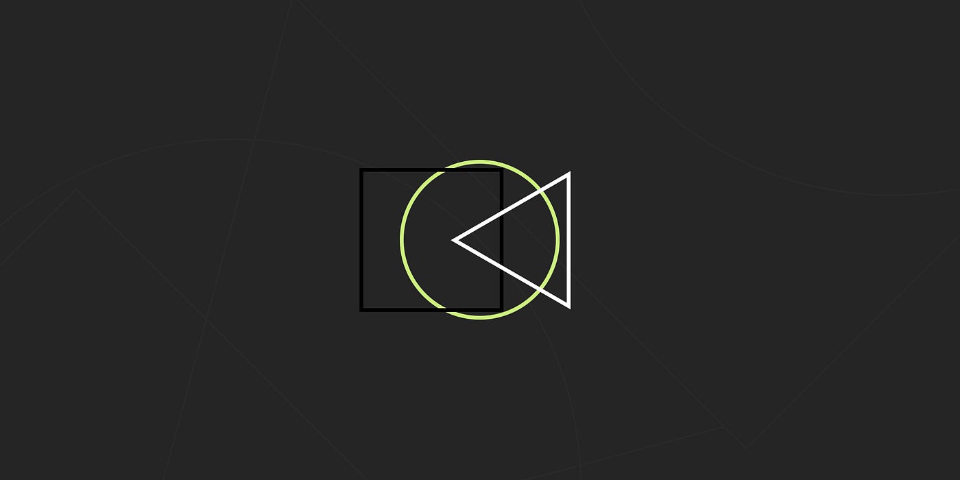 Geometrical shapes intersecting