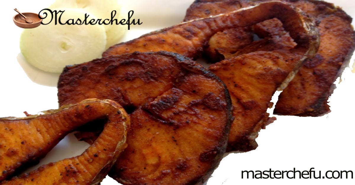 fried king fish goan style. How to make fried king fish(surmai… by