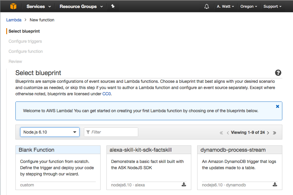 Going Serverless how to run your first AWS Lambda function in the