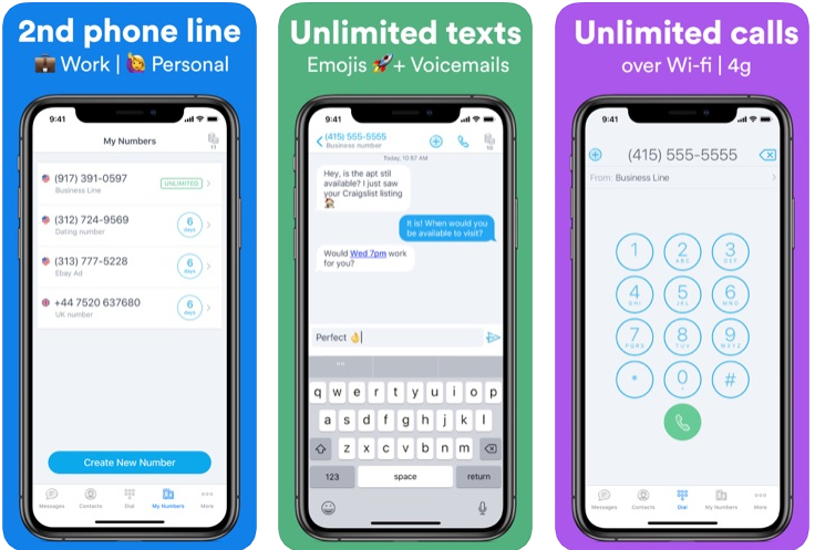 15 Best Second Phone Number Apps for Android and iPhone 2021 | by Janet  Paterson | Medium