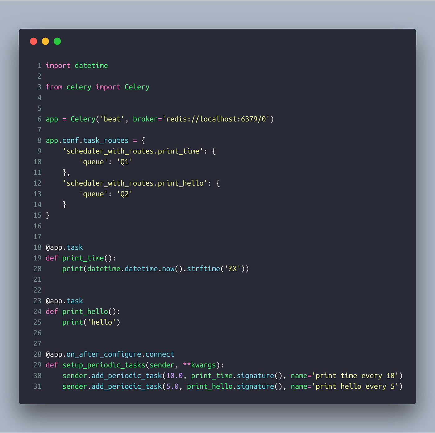 Celery Beat รัน Tasks แบบแยก Queue by __Underr line__ Medium