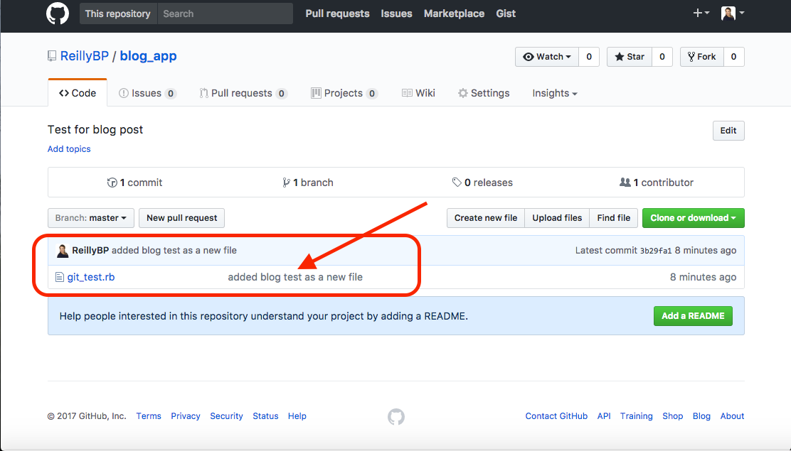 Creating Your New Repository. How to push your project up to Github ...