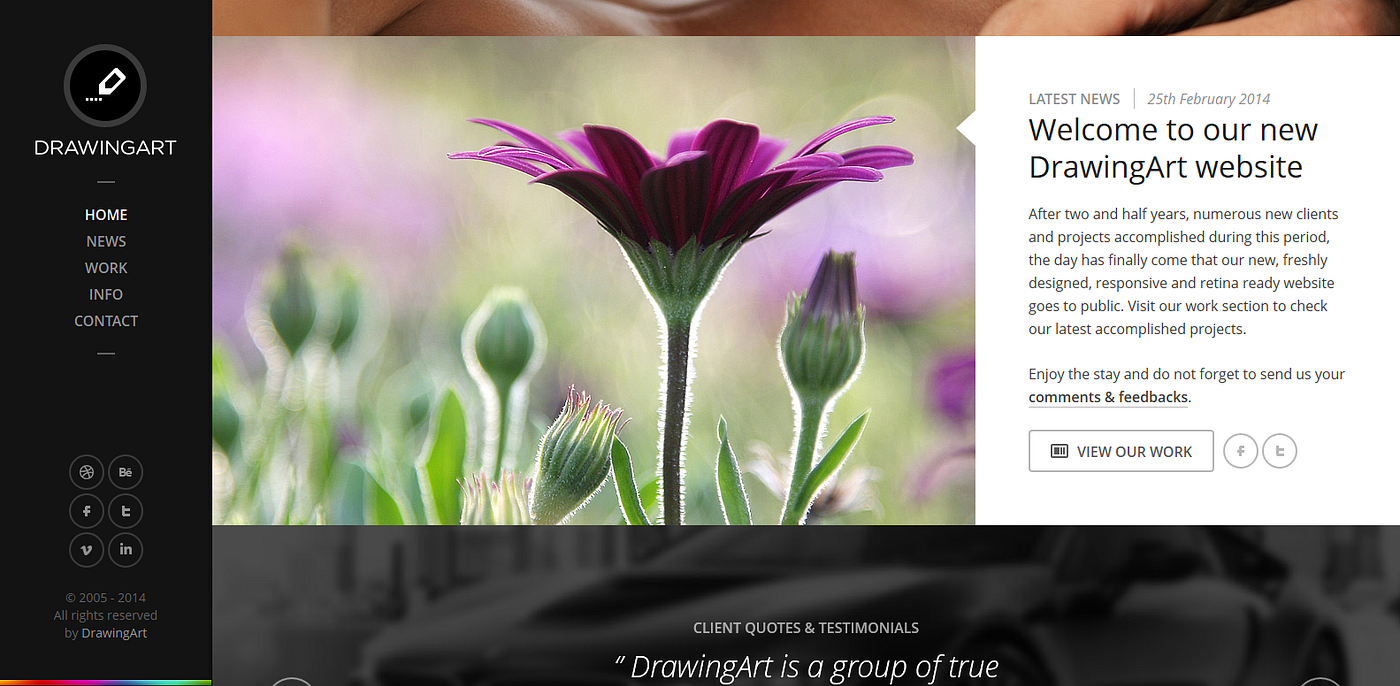 Few Best Examples Of WordPress Grid Layout sites by Sem Jacobs