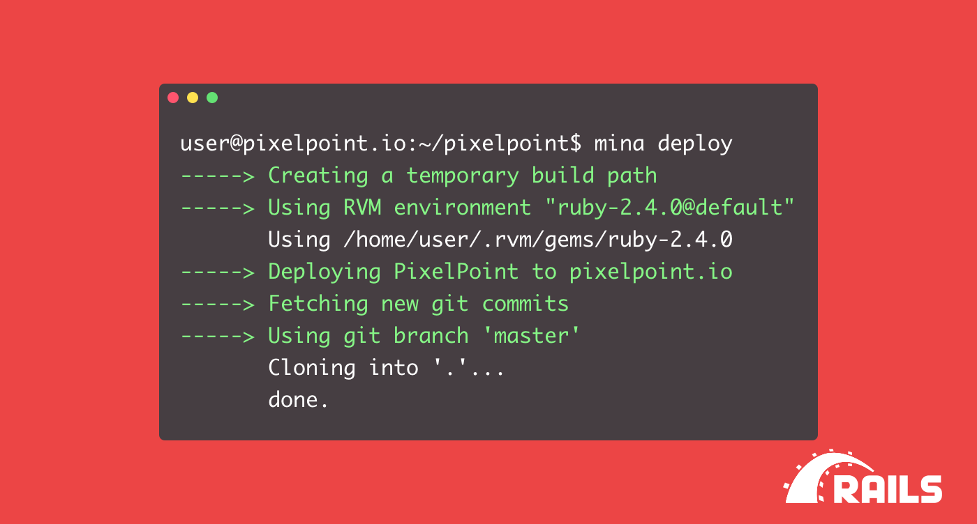 Deploy rails application with Mina, Nginx and Puma | by Alex Barashkov |  Pixel Point | Medium